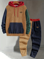 Set due pezzi color-block accogliente – Abbigliamento casual, stile confortevole