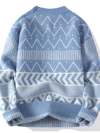Maglione a girocollo fantasia – Casual, per tutti i giorni