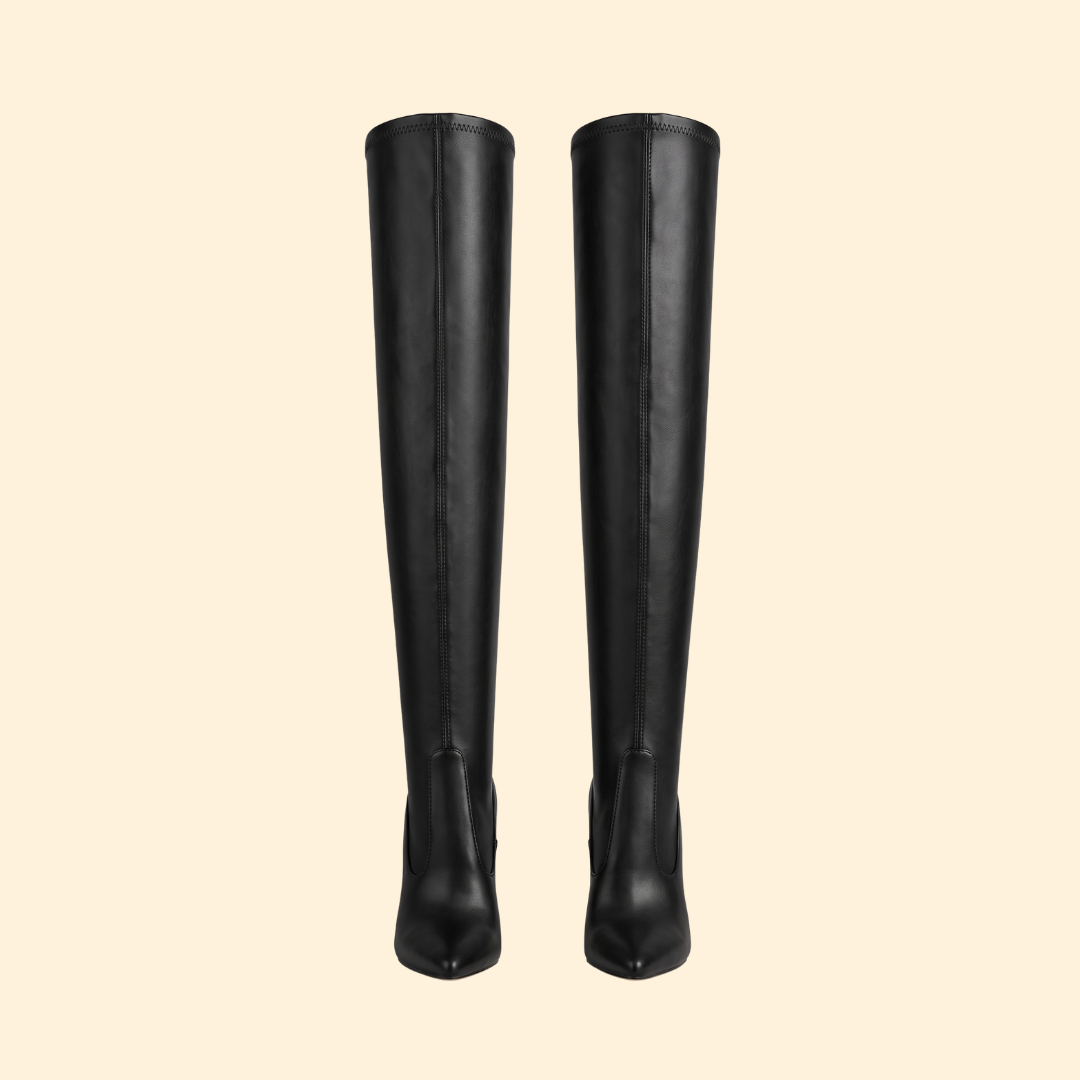 Women's Knee-High Boots – Casual Wear, Office Style
