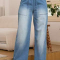 Relaxed Wide-Leg Jeans – Casual Wear, Everyday Comfort