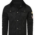 Giacca Trucker foderata in pile – Abbigliamento casual, clima freddo