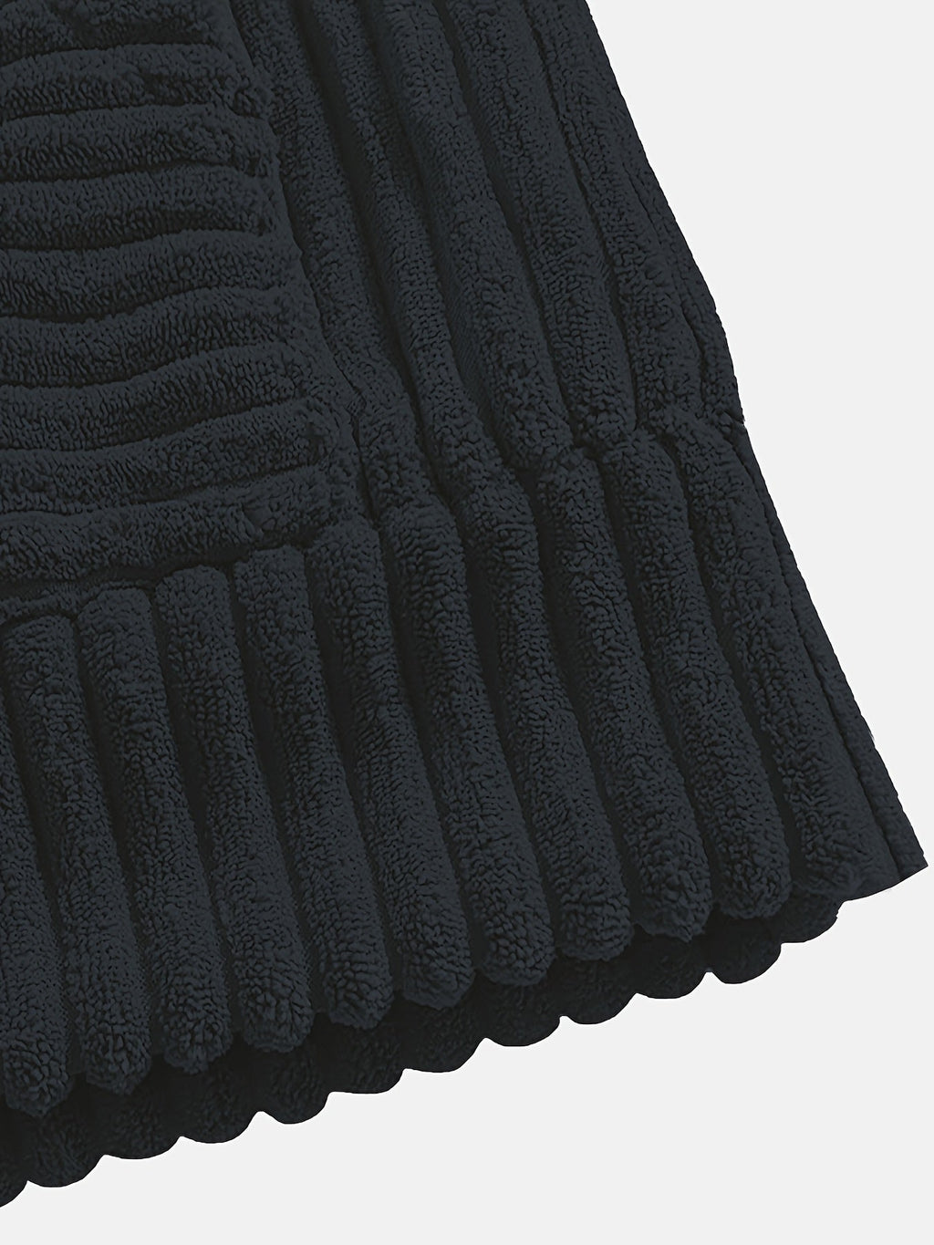 Felpa con cappuccio a coste – Abbigliamento casual, comfort quotidiano