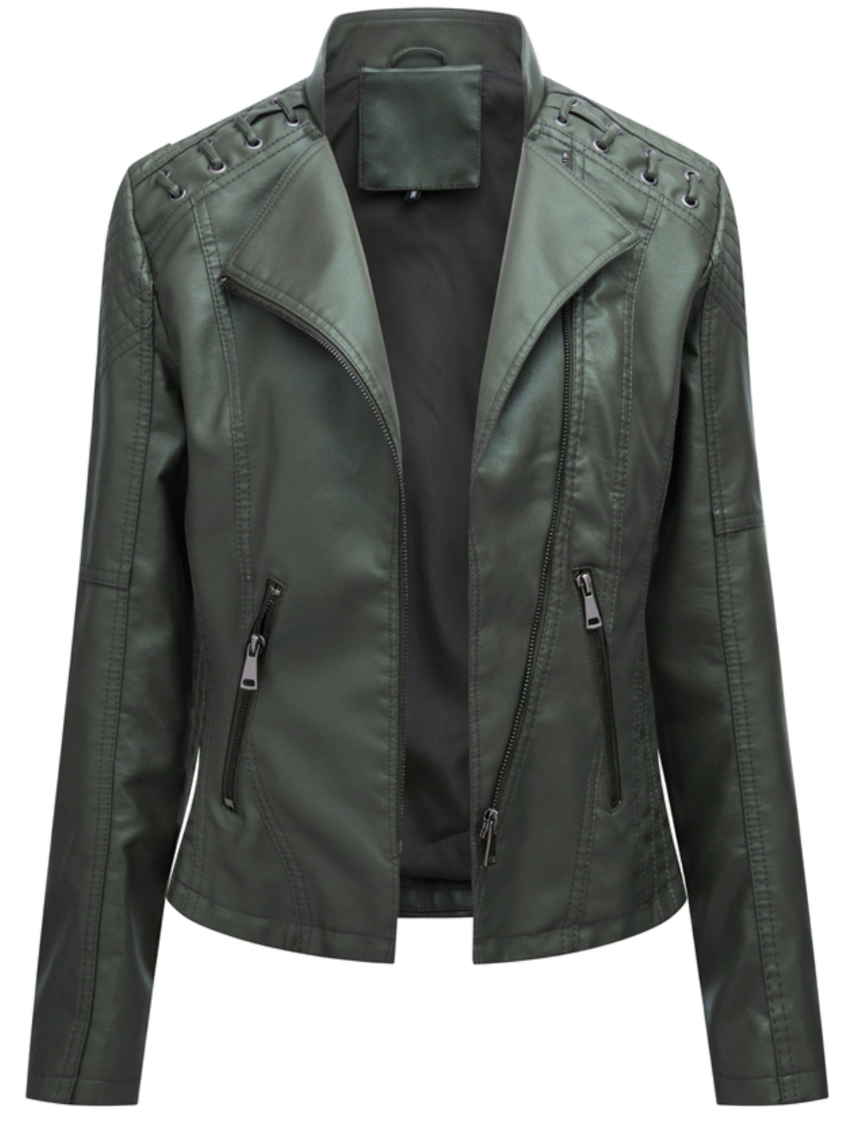 Sleek Moto Jacket – Casual Wear, Stylish Layering