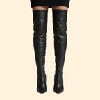 Women's Knee-High Boots – Casual Wear, Office Style
