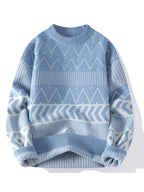 Maglione a girocollo fantasia – Casual, per tutti i giorni