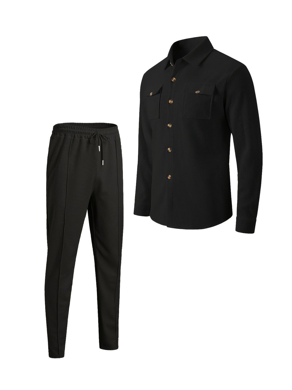 Completo casual a due pezzi – Abbigliamento quotidiano, stile rilassato
