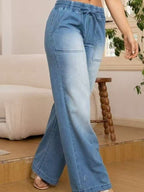 Relaxed Wide-Leg Jeans – Casual Wear, Everyday Comfort