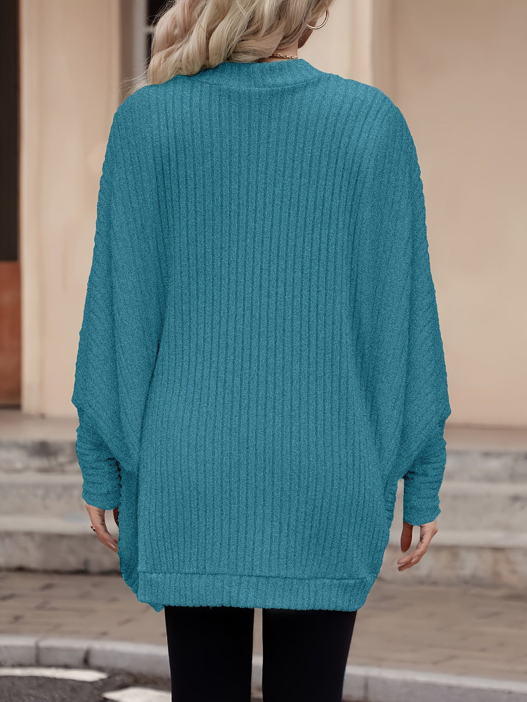 Cardigan aperto relaxed – Abbigliamento casual, a strati
