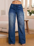 Relaxed Wide-Leg Jeans – Casual Wear, Everyday Comfort