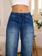 Relaxed Wide-Leg Jeans – Casual Wear, Everyday Comfort