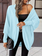 Cardigan aperto relaxed – Abbigliamento casual, a strati