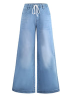 Pantaloni a gamba larga rilassati – Abbigliamento casual, comfort quotidiano