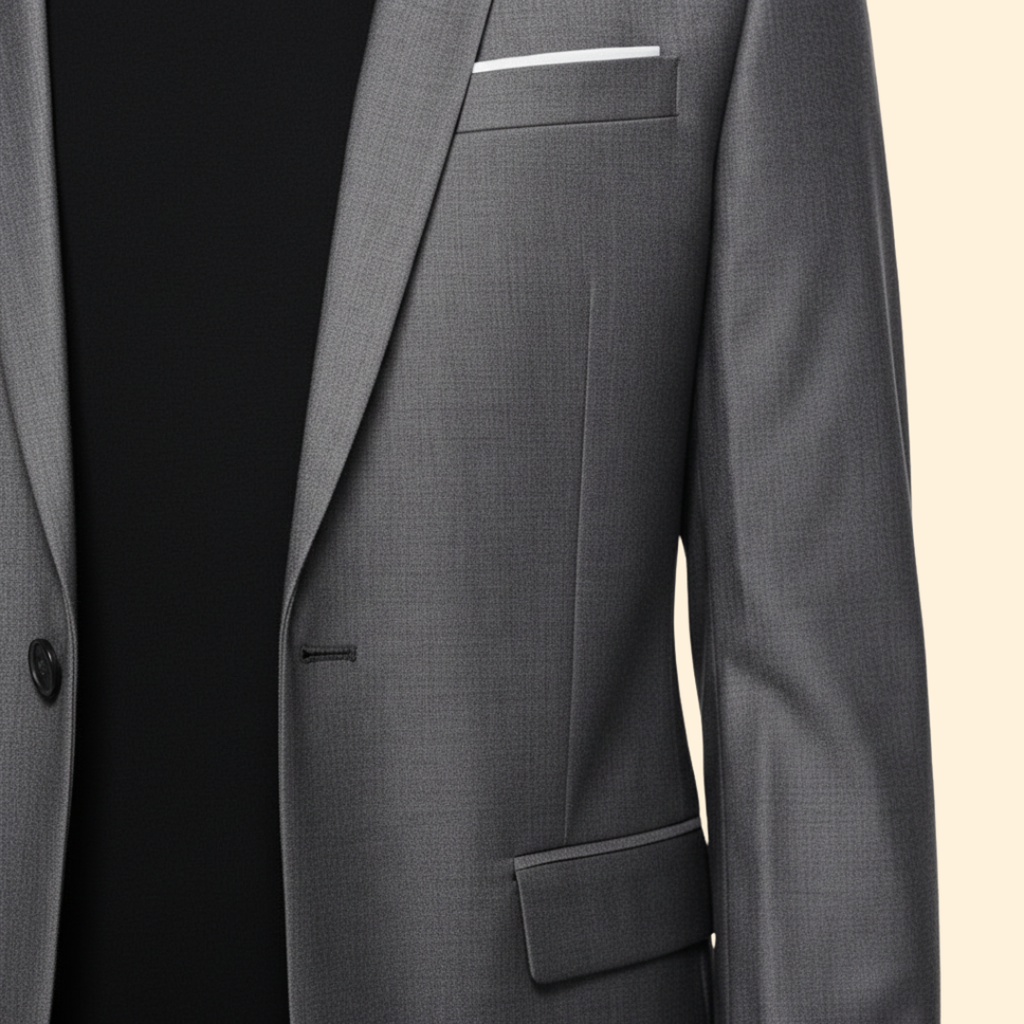 Men’s Blazer with Lined Interior – Office, Casual Wear