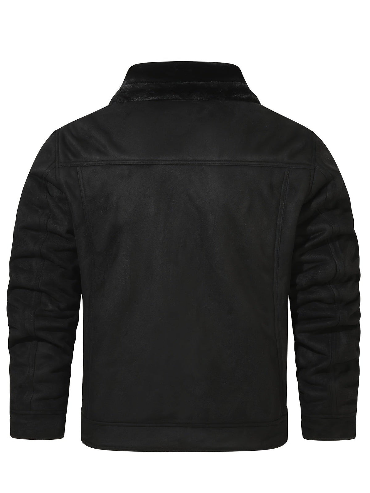 Giacca Trucker foderata in pile – Abbigliamento casual, clima freddo