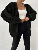 Chunky-Knit Cardigan | Relaxed Fit – Casual Wear, Layering
