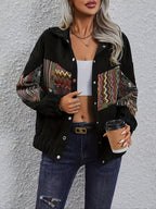 Giacca Patchwork Statement – Abbigliamento casual, all'avanguardia della moda