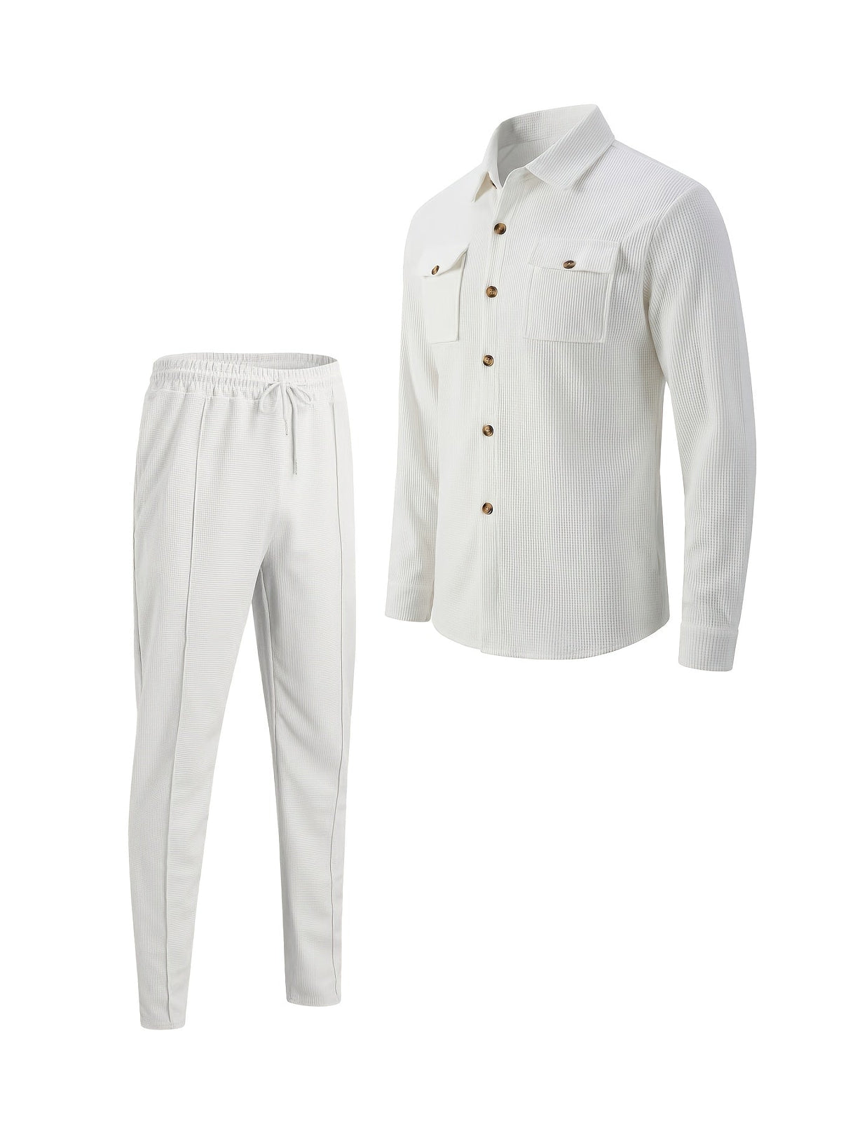 Completo casual a due pezzi – Abbigliamento quotidiano, stile rilassato