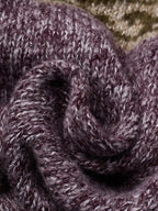 Cardigan con bottoni a fantasia – Abbigliamento casual, a strati