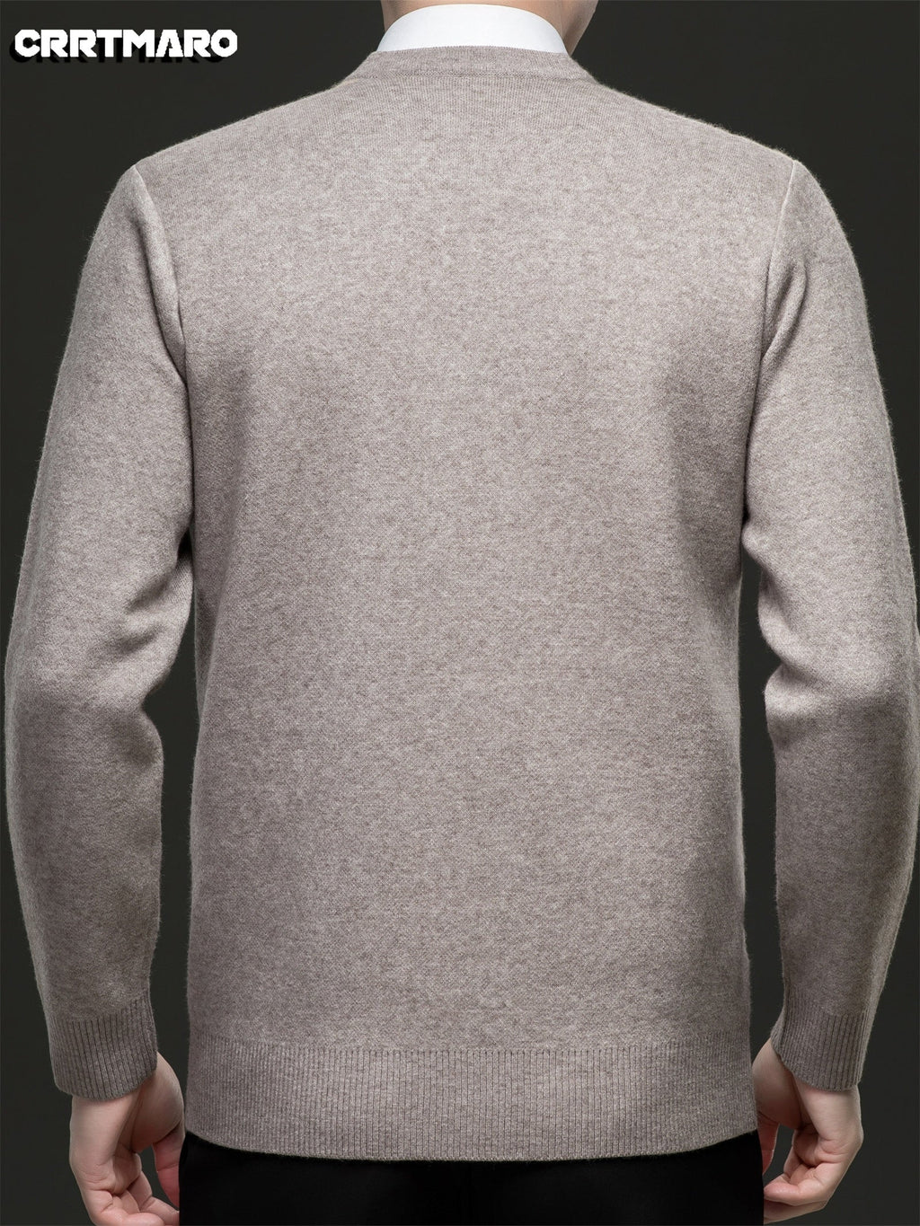 Maglione con scollo a V a rombi | Stile classico – Abbigliamento casual, tenuta da ufficio