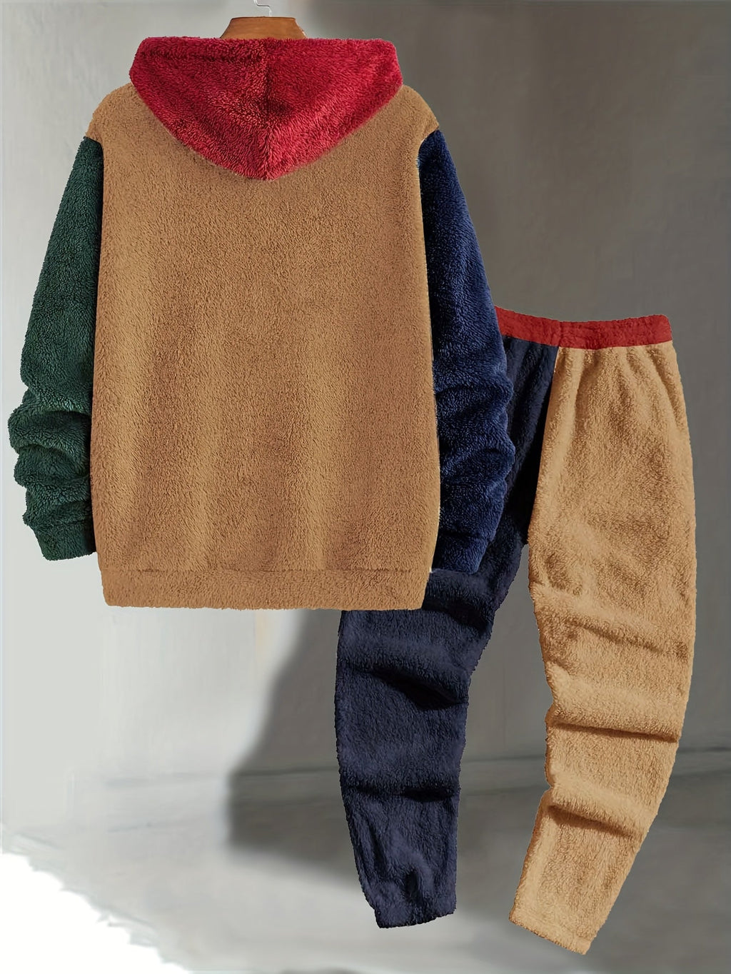 Set due pezzi color-block accogliente – Abbigliamento casual, stile confortevole