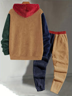 Set due pezzi color-block accogliente – Abbigliamento casual, stile confortevole