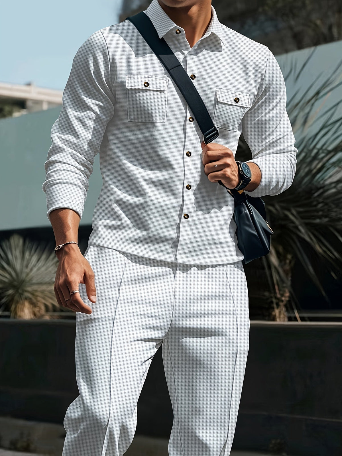 Completo casual a due pezzi – Abbigliamento quotidiano, stile rilassato