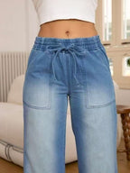 Relaxed Wide-Leg Jeans – Casual Wear, Everyday Comfort