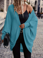 Cardigan aperto relaxed – Abbigliamento casual, a strati