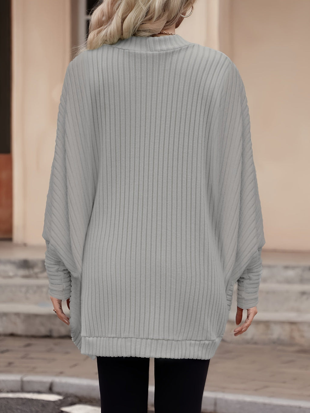 Cardigan aperto relaxed – Abbigliamento casual, a strati