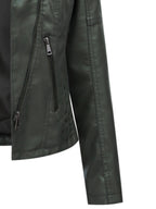 Sleek Moto Jacket – Casual Wear, Stylish Layering