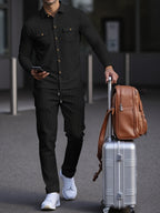 Completo casual a due pezzi – Abbigliamento quotidiano, stile rilassato