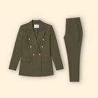 Women’s Suit with Tailored Blazer – Office, Casual Wear