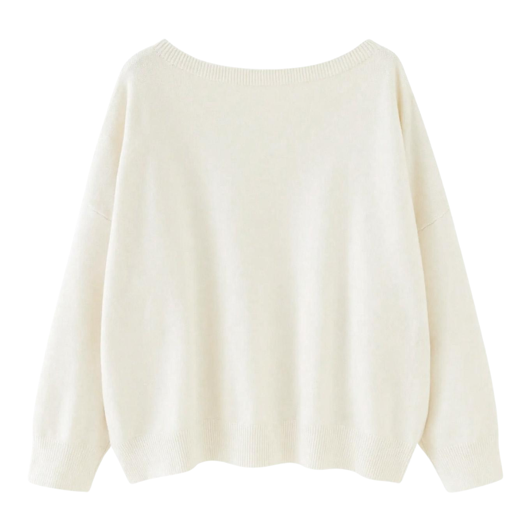 Knit Sweater – Soft Versatile Material, Casual Wear, Everyday Style