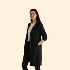 Gathered Hood Jacket – Casual Wear, Outdoor Activities