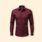Men's Slim Fit Tailored Shirt – Office, Casual