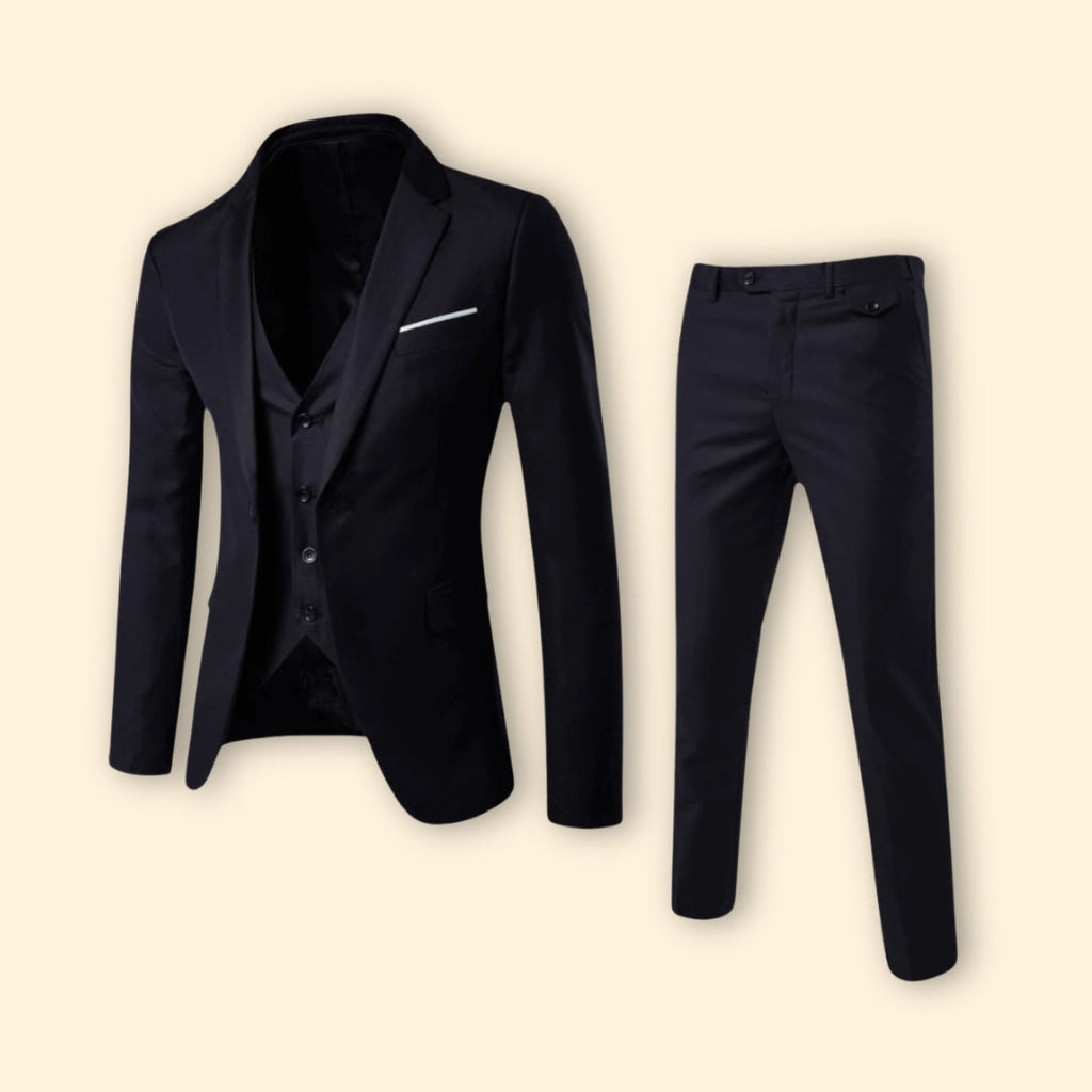 Men's Three-Piece Suit Set – Office, Formal Events