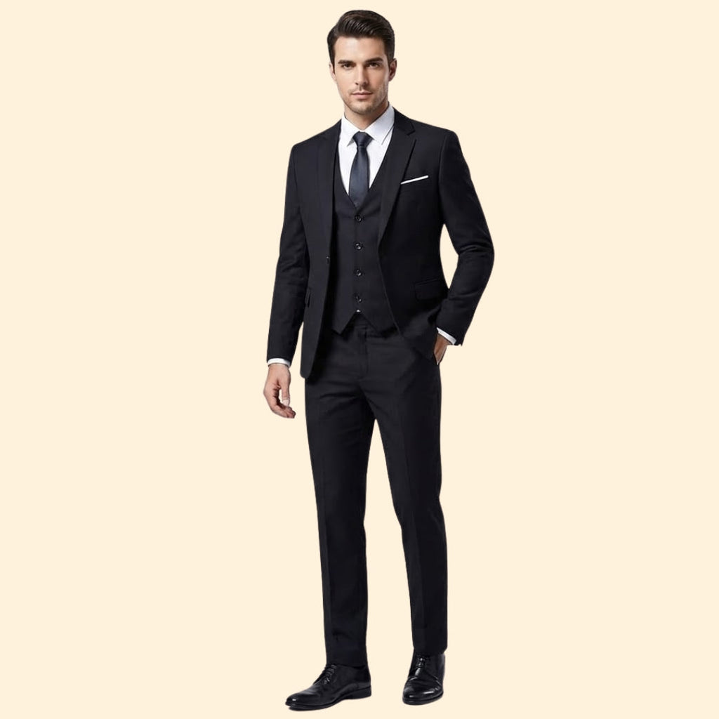 Men's Three-Piece Suit Set – Office, Formal Events