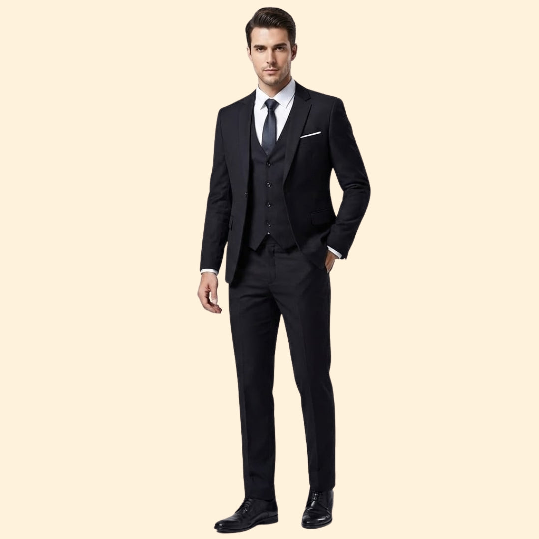 Men's Three-Piece Suit Set – Office, Formal Events