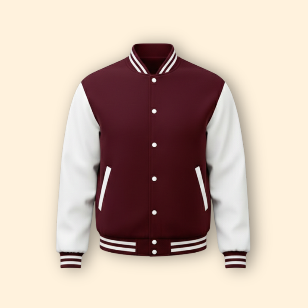 Men’s Varsity Bomber Jacket – Casual Wear, Everyday Style