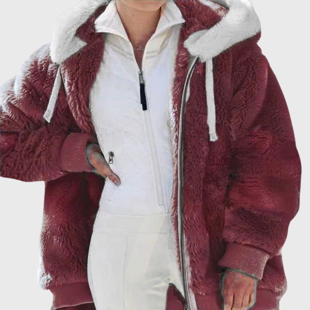 Giacca imbottita calda ed elegante multicolore – Abbigliamento casual, attività all'aperto
