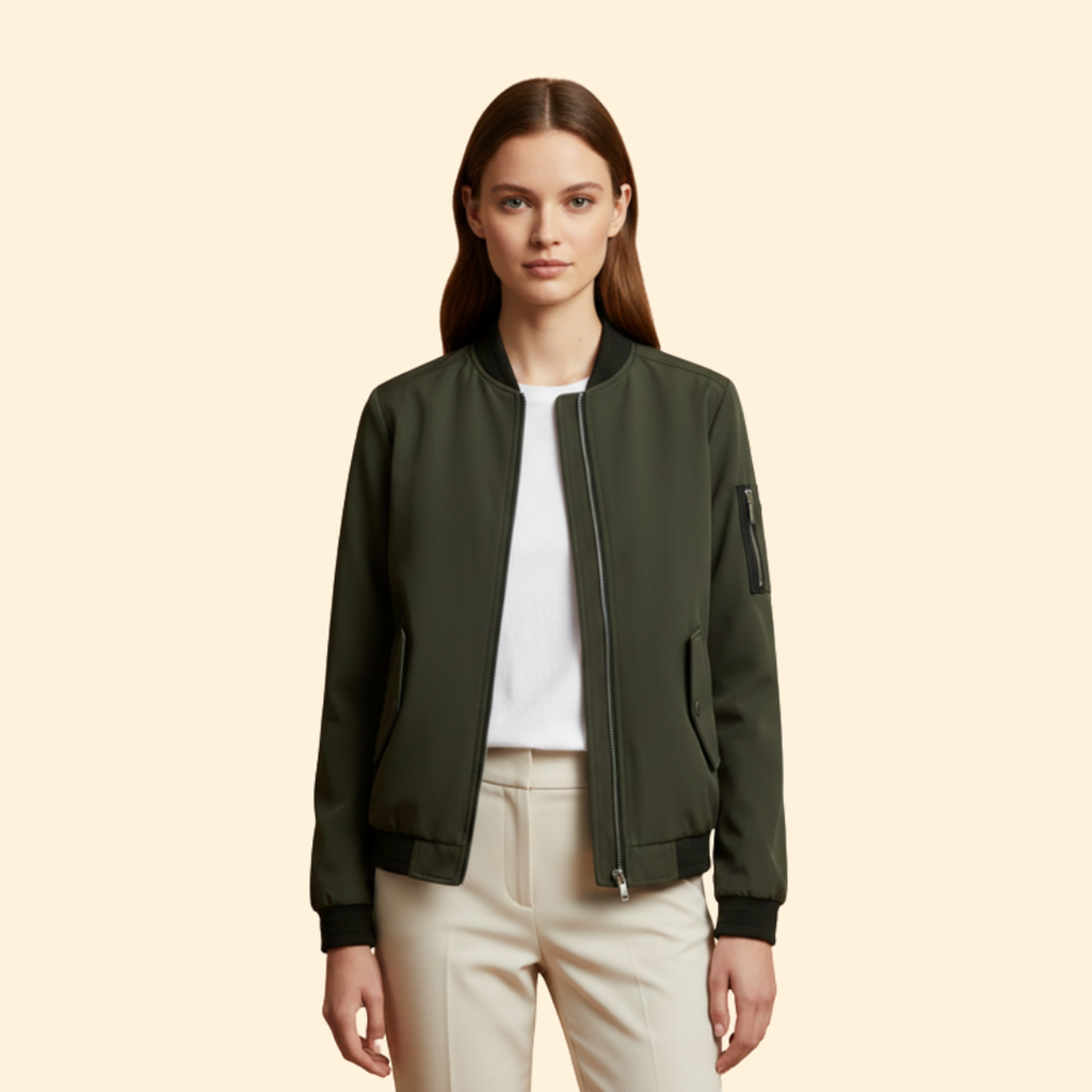 Women’s Bomber Jacket – Casual Wear, Everyday Style