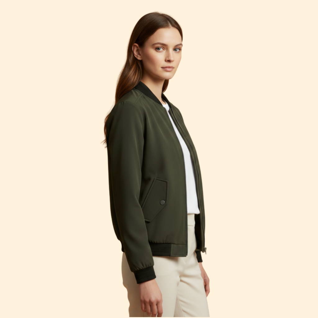 Women’s Bomber Jacket – Casual Wear, Everyday Style