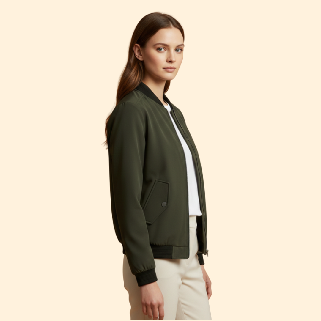 Women’s Bomber Jacket – Casual Wear, Everyday Style