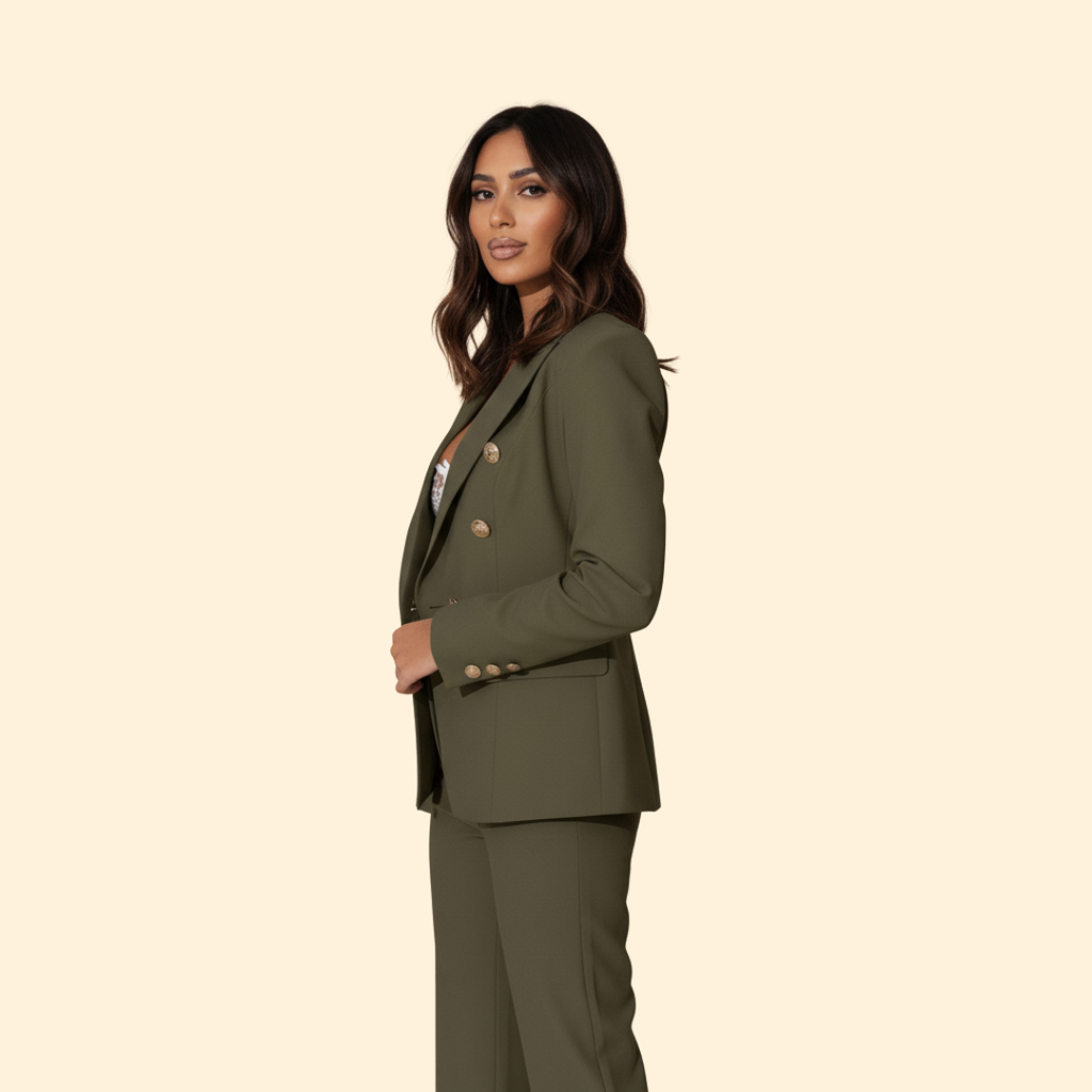 Women’s Suit with Tailored Blazer – Office, Casual Wear