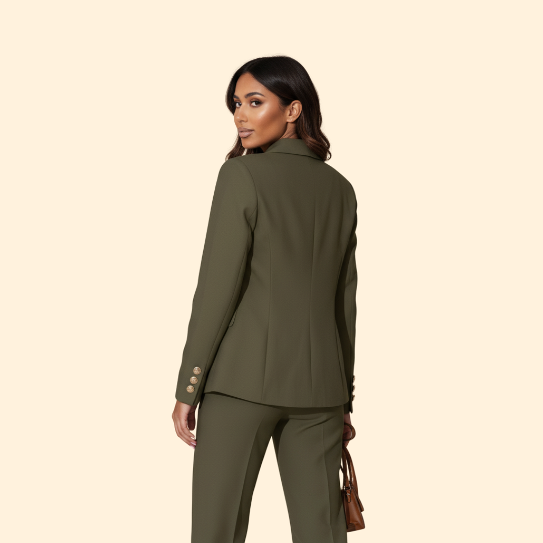 Women’s Suit with Tailored Blazer – Office, Casual Wear