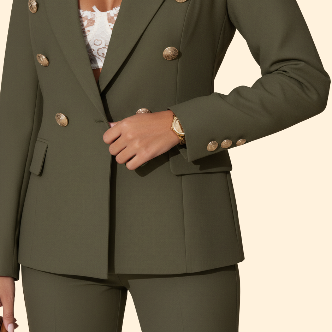 Women’s Suit with Tailored Blazer – Office, Casual Wear