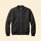 Women’s Sherpa Zip-Up Bomber Jacket – Casual Wear, Outdoor Activities