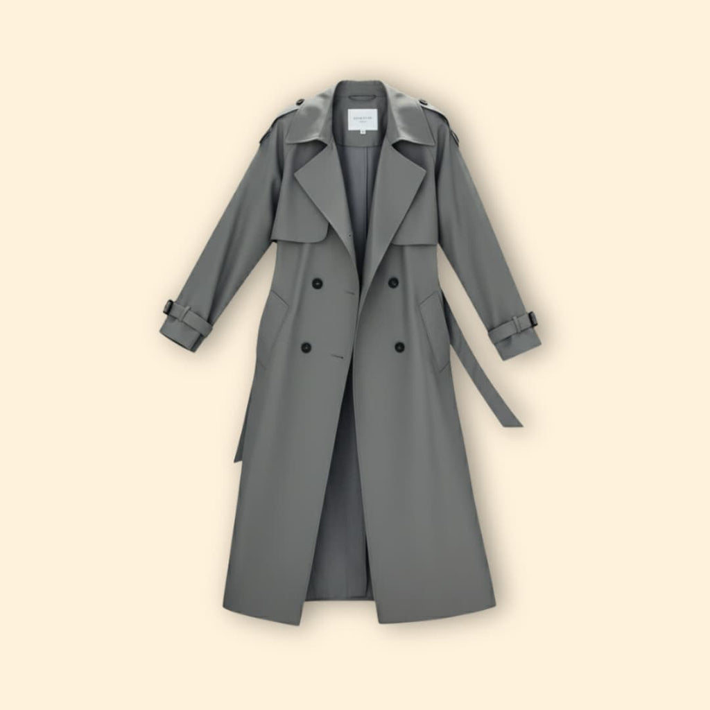 Women's Trench Style Jacket – Casual, Office