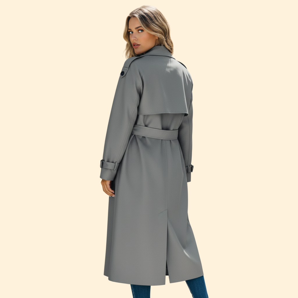 Women's Trench Style Jacket – Casual, Office