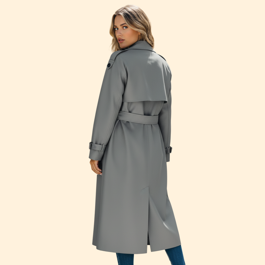 Women's Trench Style Jacket – Casual, Office